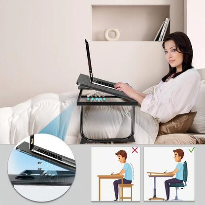 Foldable Leg Laptop Desk – Adjustable & Portable