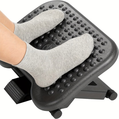 Ergonomic Adjustable Under Desk Footrest – Ultimate Comfort Support