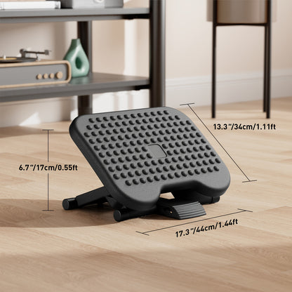 Ergonomic Adjustable Under Desk Footrest – Ultimate Comfort Support