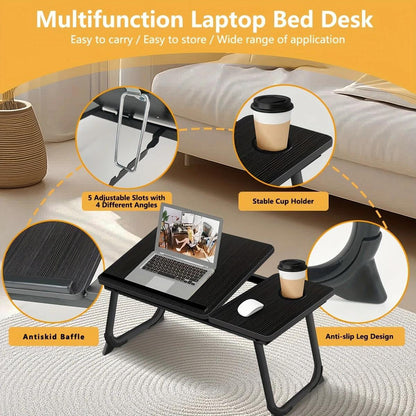 Foldable Leg Laptop Desk – Adjustable & Portable