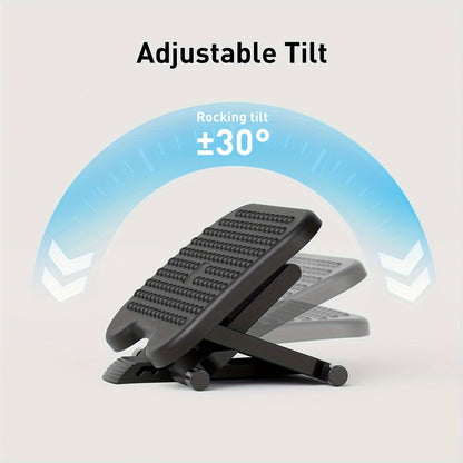 Ergonomic Adjustable Under Desk Footrest – Ultimate Comfort Support