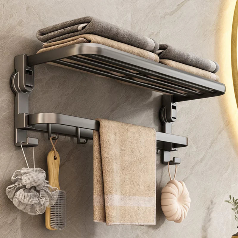 Suction Towel Rack – No-Drill Installation & Strong Load Capacity