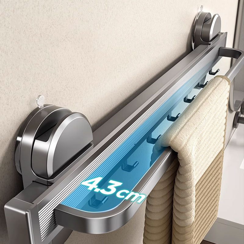 No-Drill Suction Foldable Drying Net: Strong Hold, Space-Saving Design