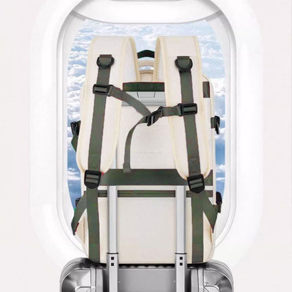 USB Rechargeable Waterproof Travel Bag - 180° Full-Open Design & Dry-wet separation