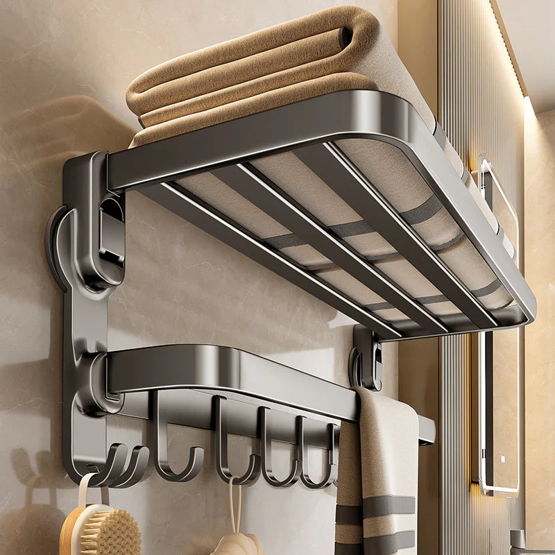 Suction Towel Rack – No-Drill Installation & Strong Load Capacity