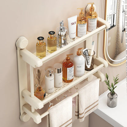 No-Drill Suction Storage Rack – Heavy-Duty & Stainless Steel