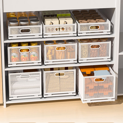 Pull-Out Organizer Basket – Extra Large Capacity & Durable Strength