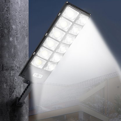 Solar Powered Light – 3 Lighting Modes, Remote Control