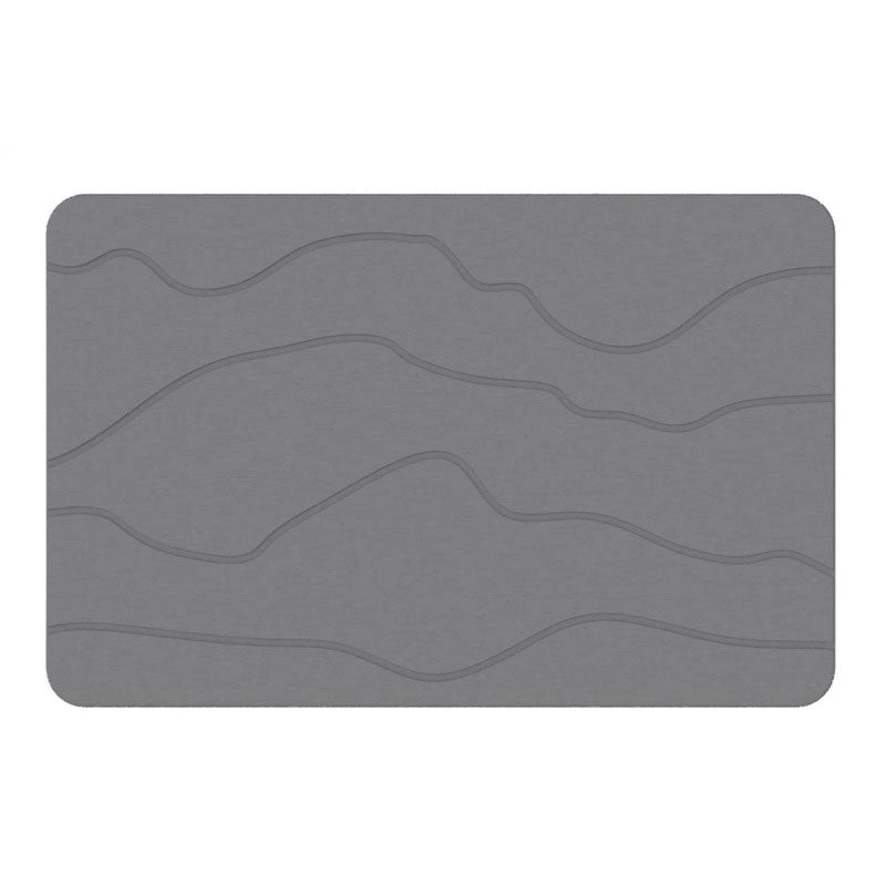 Diatomaceous Earth Hard Bath Mat - Non-Slip & Super Absorbent
