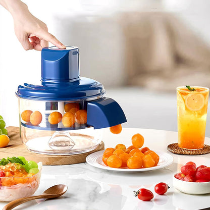 Electric Fruit Peeler & Grape Skin Remover: One-Touch Operation, Safe & User-Friendly Design