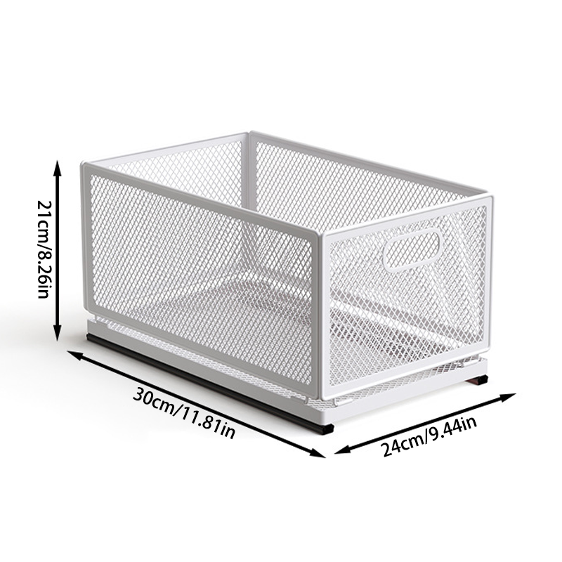 Pull-Out Organizer Basket – Extra Large Capacity & Durable Strength