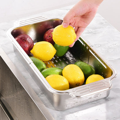 Telescopic Stainless Steel Sink Strainer Basket: Space-Saving & Fast Drain