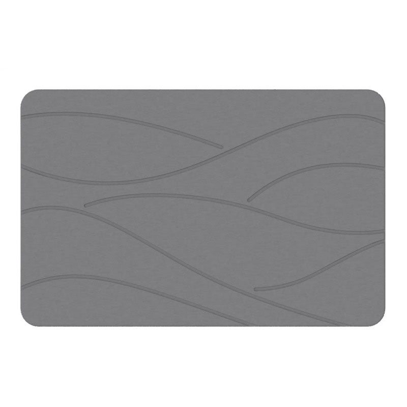 Diatomaceous Earth Hard Bath Mat - Non-Slip & Super Absorbent