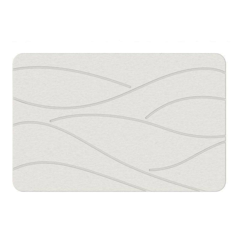 Diatomaceous Earth Hard Bath Mat - Non-Slip & Super Absorbent