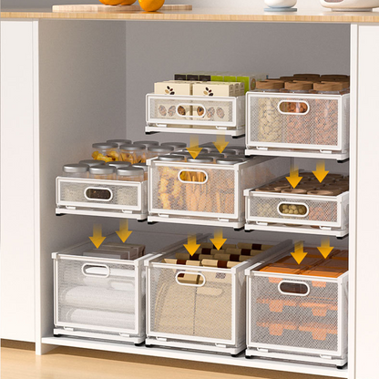 Pull-Out Organizer Basket – Extra Large Capacity & Durable Strength