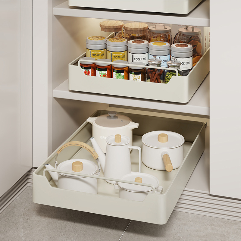 Pull-Out Storage Basket – Large Capacity & Strong Load Bearing