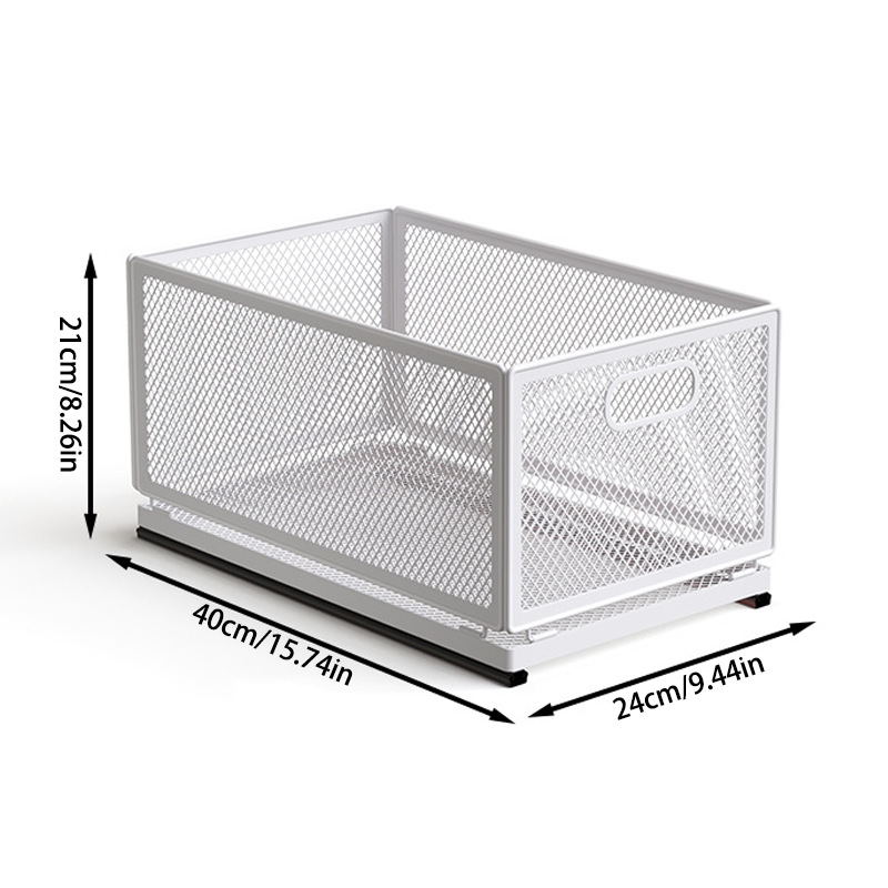 Pull-Out Organizer Basket – Extra Large Capacity & Durable Strength