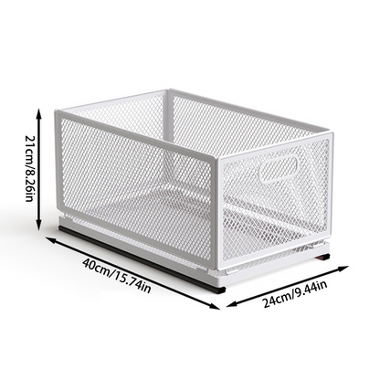 Pull-Out Organizer Basket – Extra Large Capacity & Durable Strength