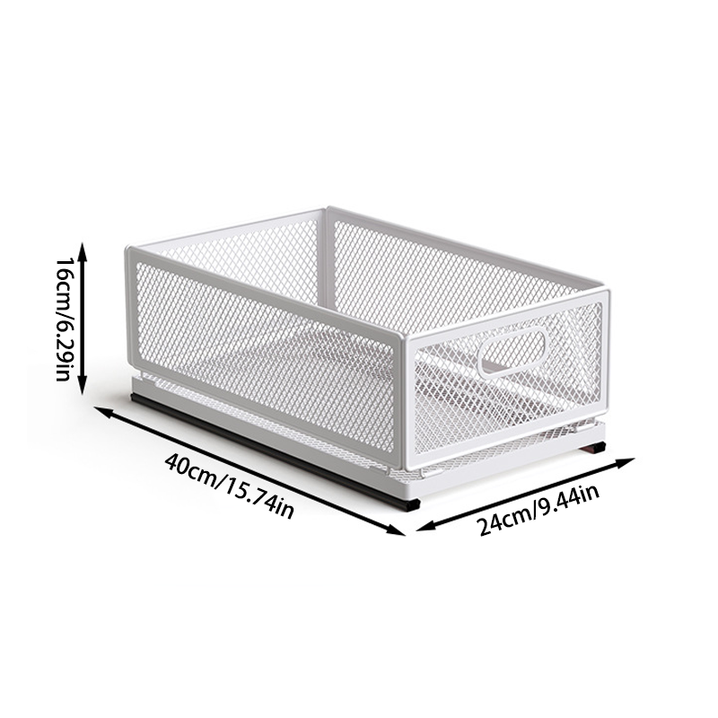 Pull-Out Organizer Basket – Extra Large Capacity & Durable Strength