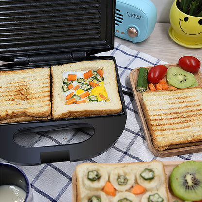 Multifunctional Sandwich Breakfast Maker – Non-Stick, Even Heating & Easy Operation