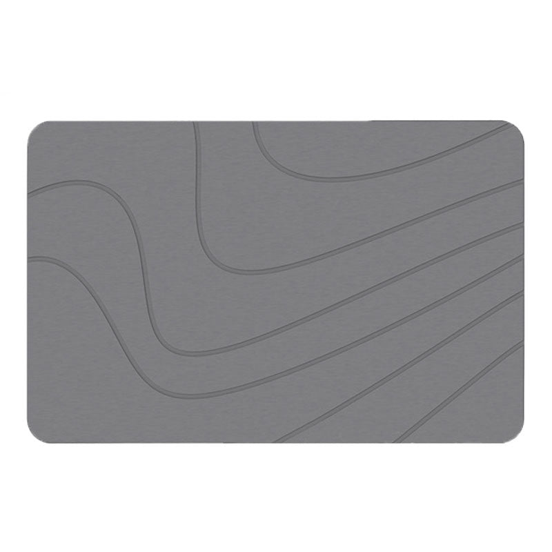 Diatomaceous Earth Hard Bath Mat - Non-Slip & Super Absorbent