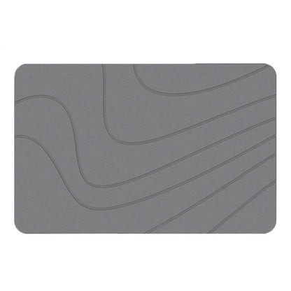 Diatomaceous Earth Hard Bath Mat - Non-Slip & Super Absorbent