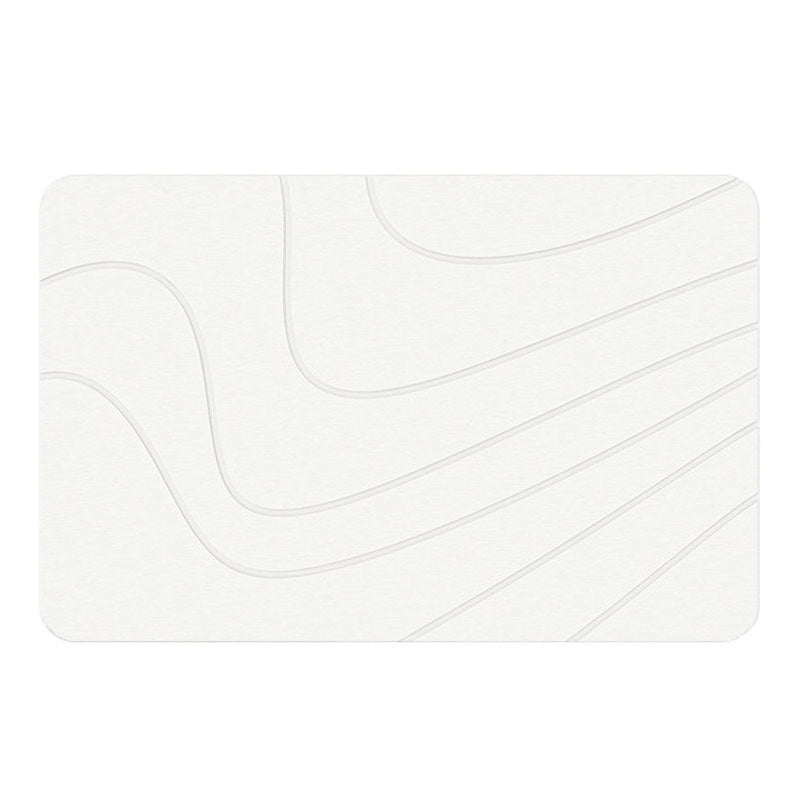 Diatomaceous Earth Hard Bath Mat - Non-Slip & Super Absorbent