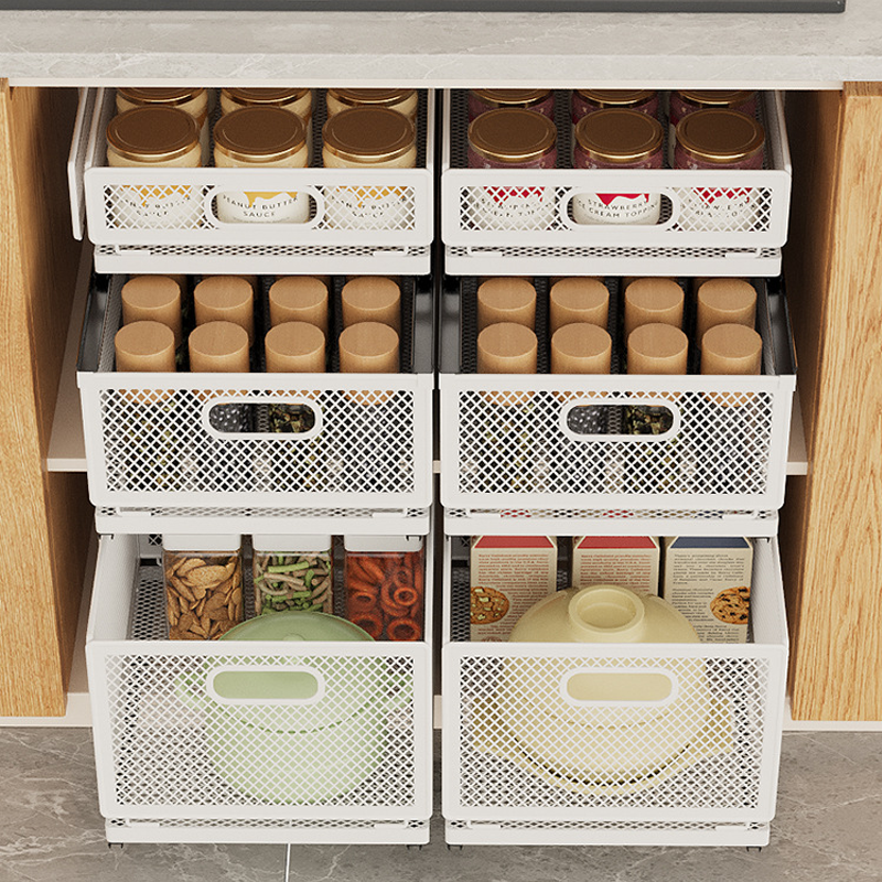 Pull-Out Organizer Basket – Extra Large Capacity & Durable Strength