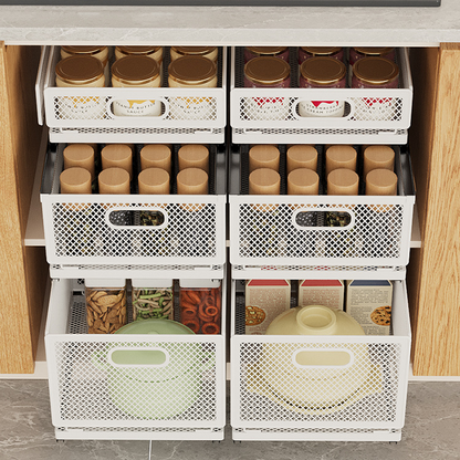 Pull-Out Organizer Basket – Extra Large Capacity & Durable Strength