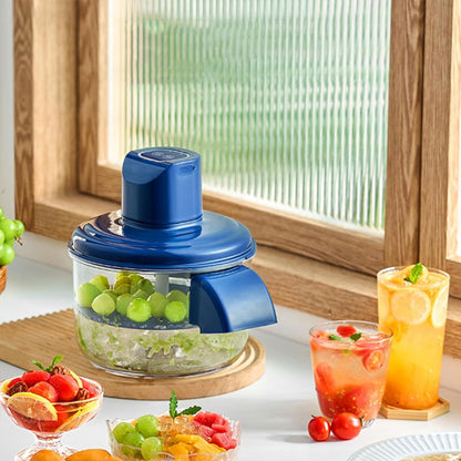 Electric Fruit Peeler & Grape Skin Remover: One-Touch Operation, Safe & User-Friendly Design