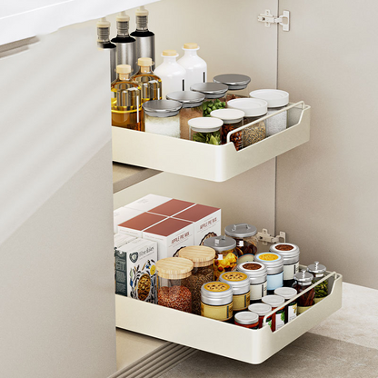 Pull-Out Storage Basket – Large Capacity & Strong Load Bearing
