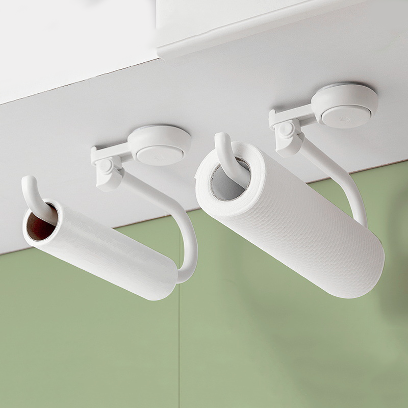 No Drilling Suction Stainless Steel Toilet Paper Holder