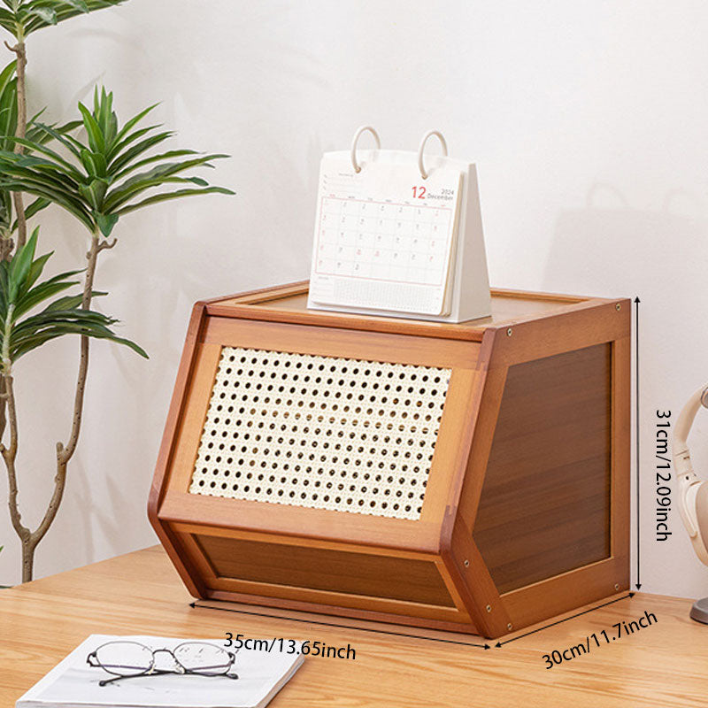 Multi-Function Stackable Storage Cabinet: Strong Load-Bearing & Dust-Proof Design