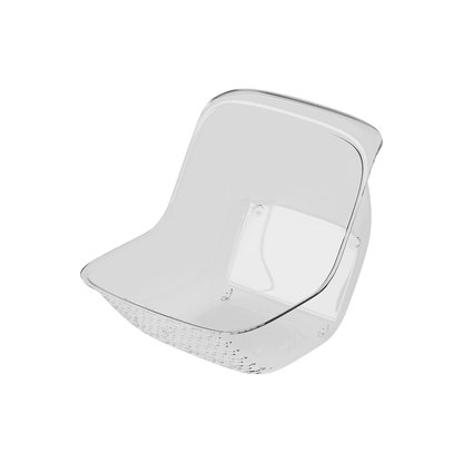 2-in-1 Transparent Fruit & Vegetable Strainer Bowl – Soak & Drain with Ease