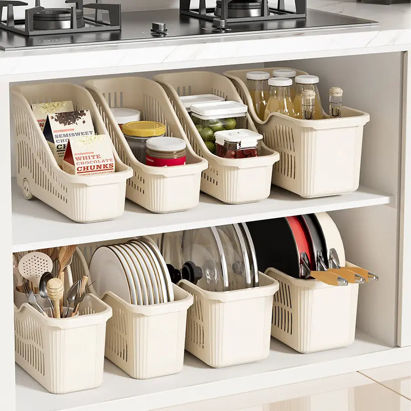 Large-Capacity Storage Basket with Wheels – Durable, Multi-Scene Organizer