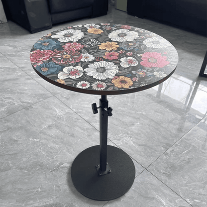 Mandala Adjustable Height Tea Table – Minimalist Design, 42–76.5cm Lift Range