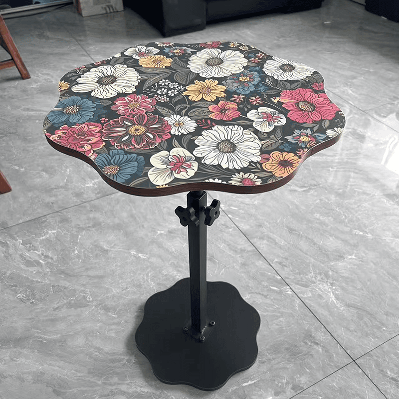 Mandala Adjustable Height Tea Table – Minimalist Design, 42–76.5cm Lift Range