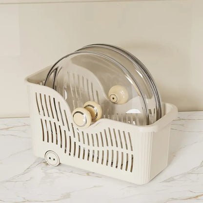 Large-Capacity Storage Basket with Wheels – Durable, Multi-Scene Organizer