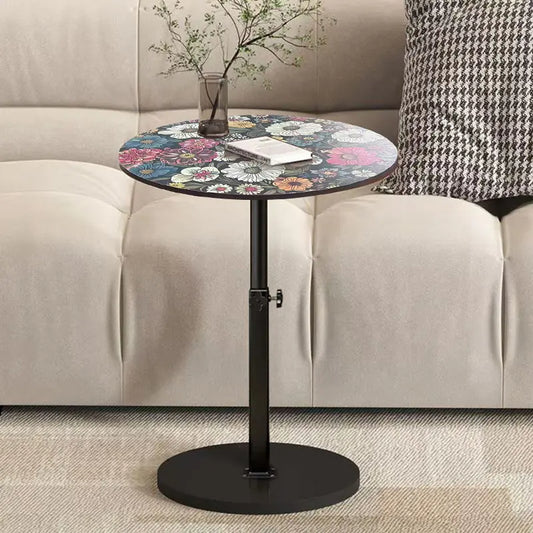 Mandala Adjustable Height Tea Table – Minimalist Design, 42–76.5cm Lift Range