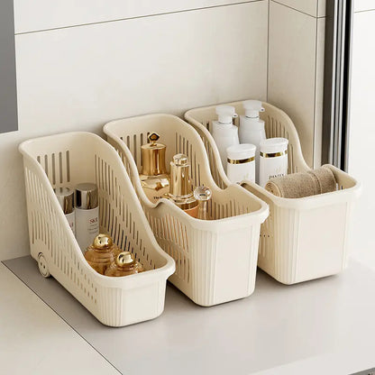 Large-Capacity Storage Basket with Wheels – Durable, Multi-Scene Organizer
