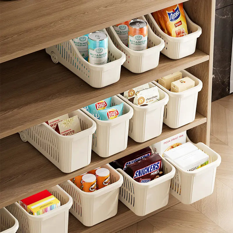 Large-Capacity Storage Basket with Wheels – Durable, Multi-Scene Organizer